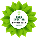 Over Sweating 1 month pack for diabetic patients