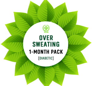 Over Sweating 1 month pack for diabetic patients