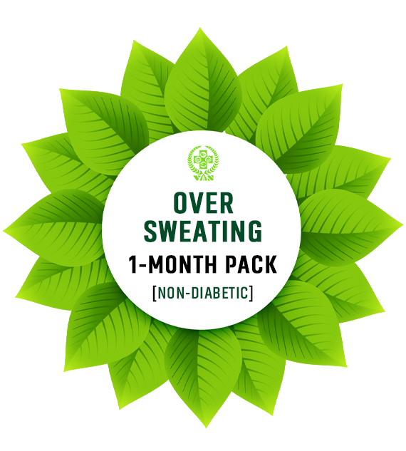 Over Sweating 1 month pack for non diabetic patients